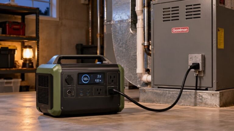 Can a Portable Power Station Run a Gas Furnace Blower