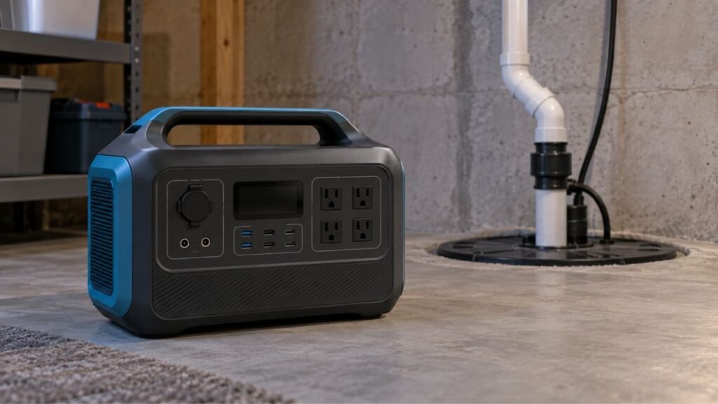 Can a Portable Power Station Run a Sump Pump
